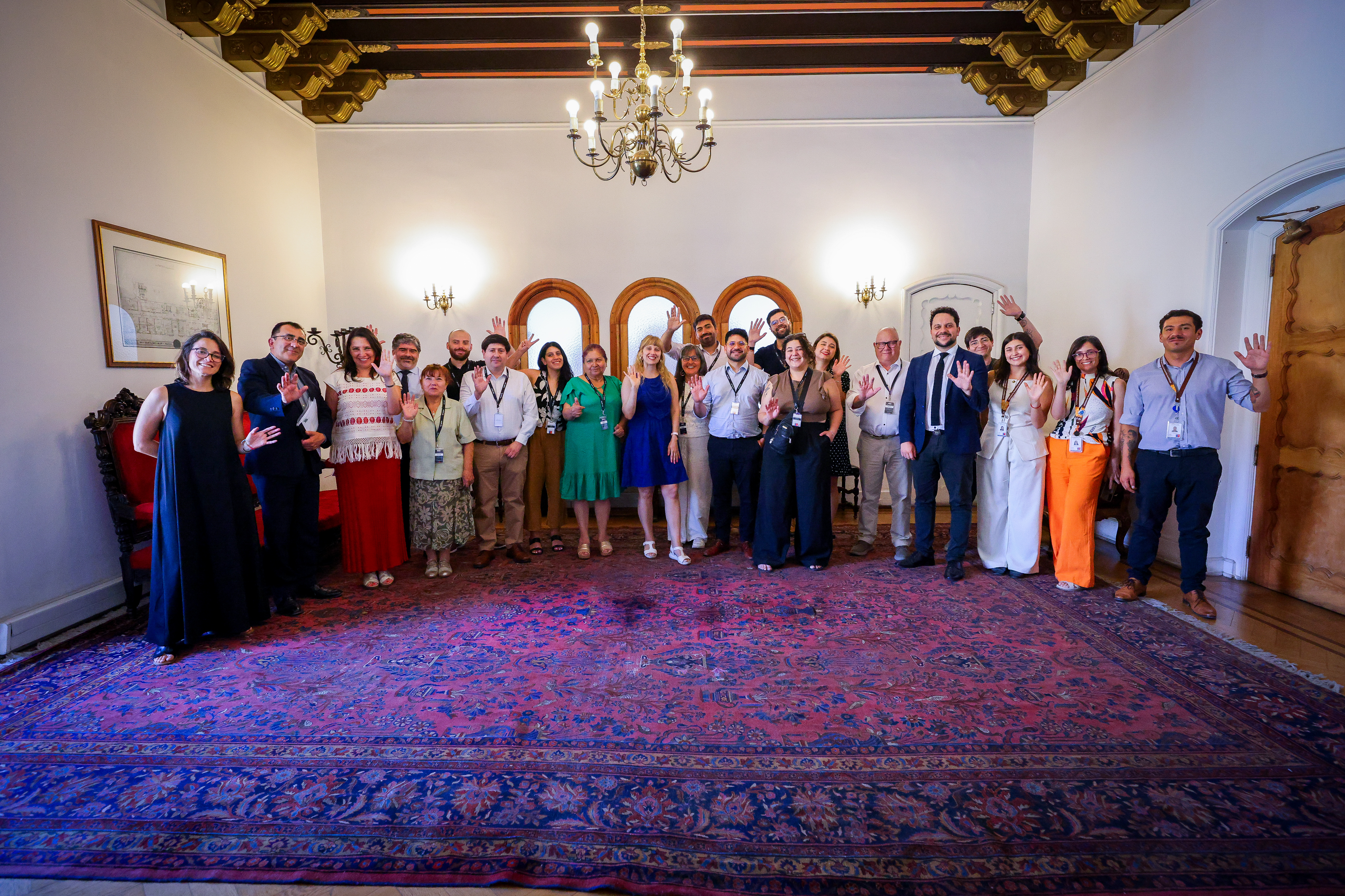 Cosoc de Segpres 2024-2026 realiza su sesión de cierre en La Moneda